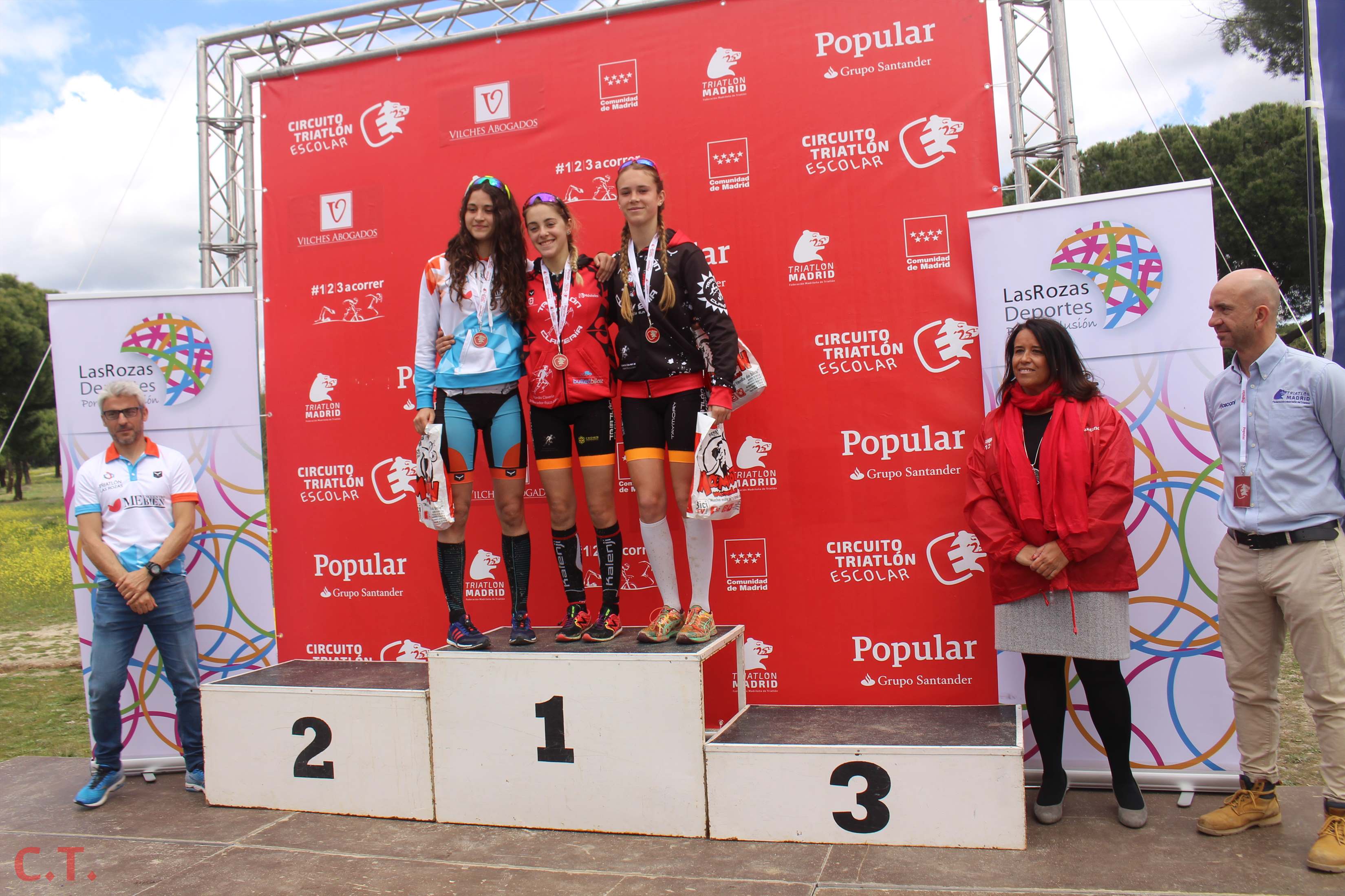 Duatlón Cross Escolar de Las Rozas (entrega de premios)