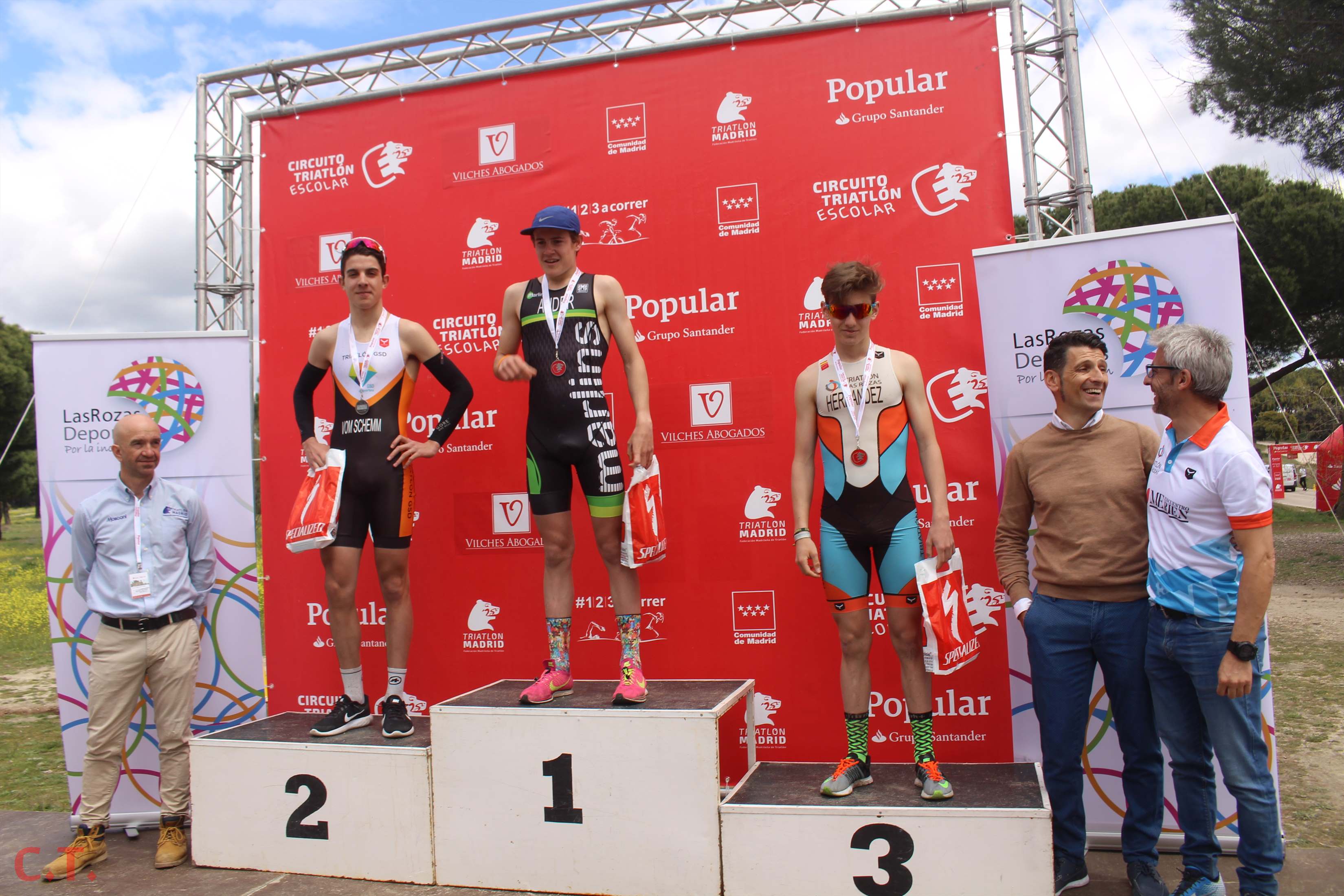 Duatlón Cross Escolar de Las Rozas (entrega de premios)