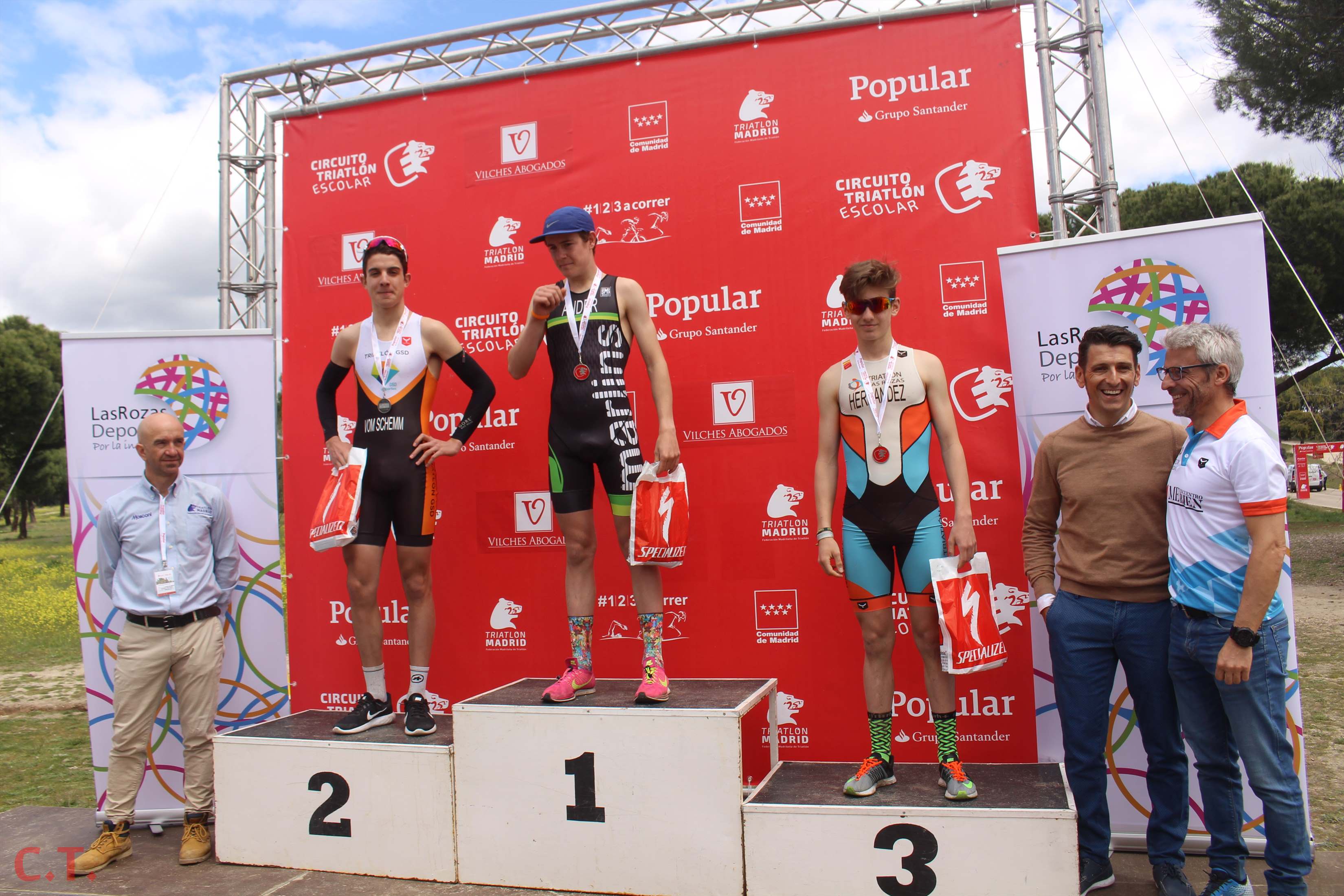 Duatlón Cross Escolar de Las Rozas (entrega de premios)
