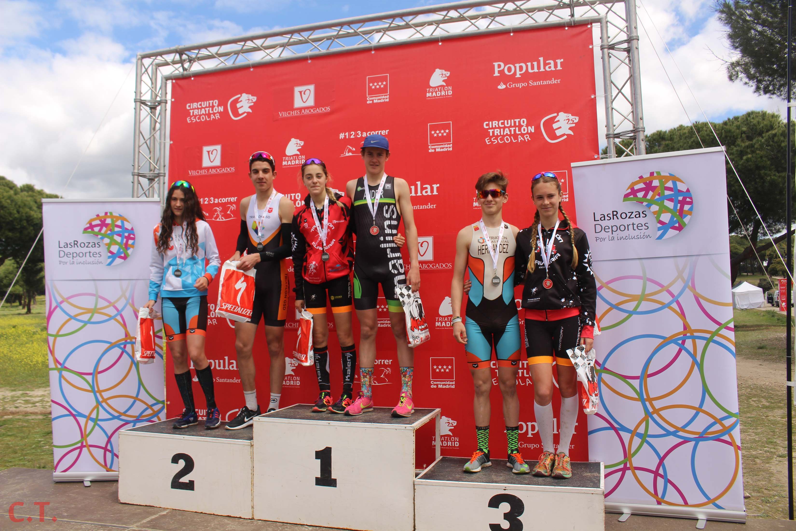 Duatlón Cross Escolar de Las Rozas (entrega de premios)