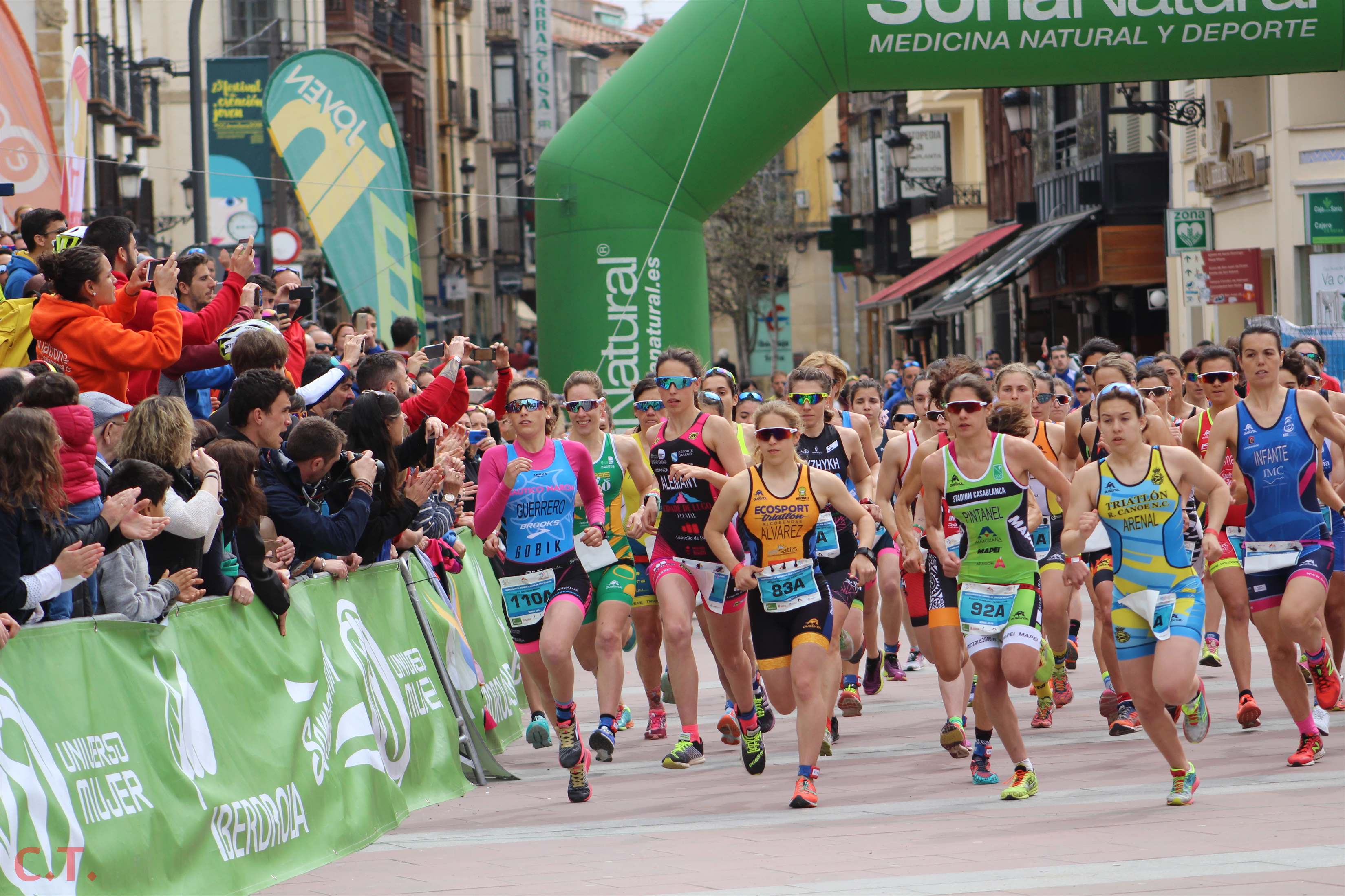 Campeonato de España de Duatlón por Relevos (élite-open femenina)