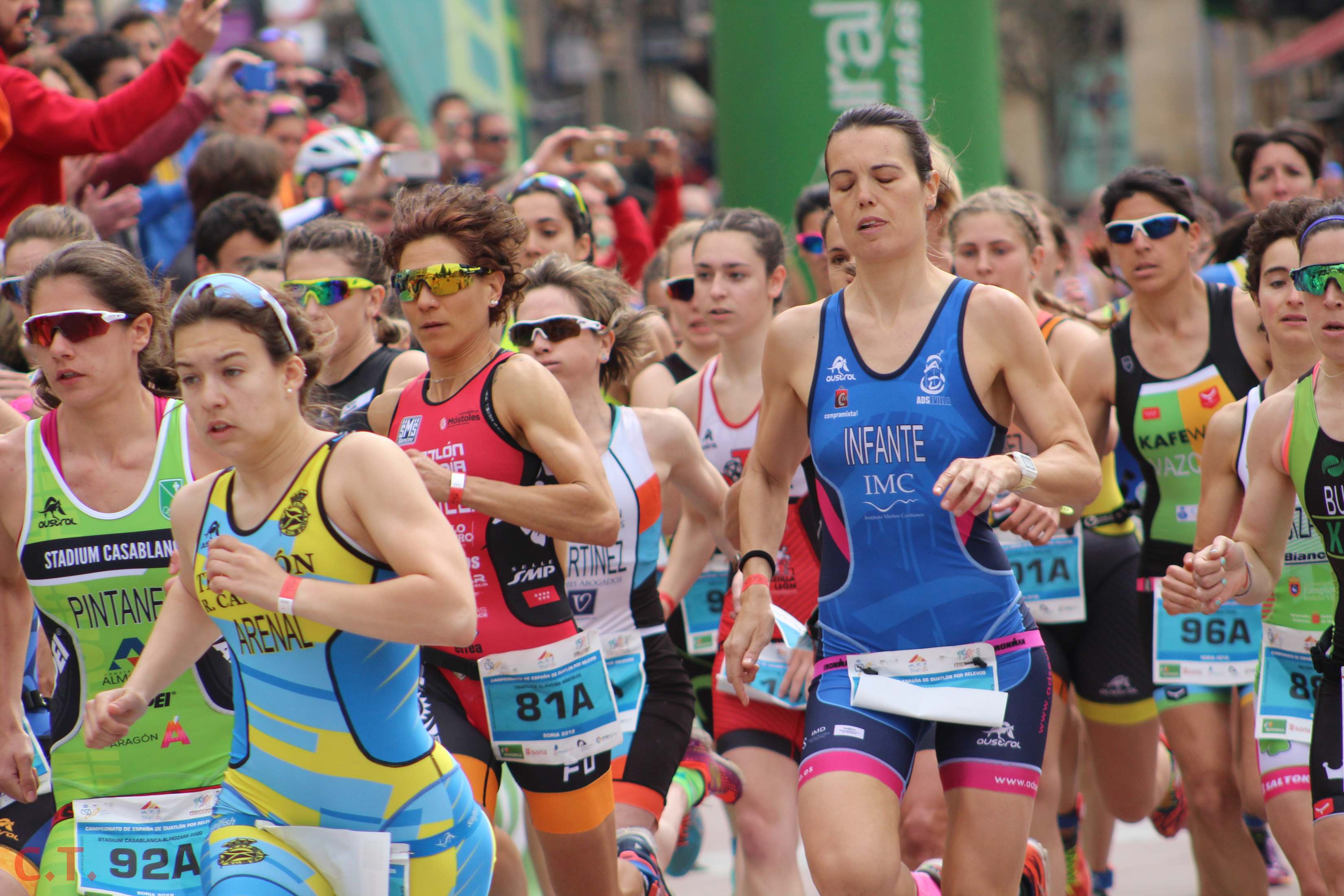 Campeonato de España de Duatlón por Relevos (élite-open femenina)