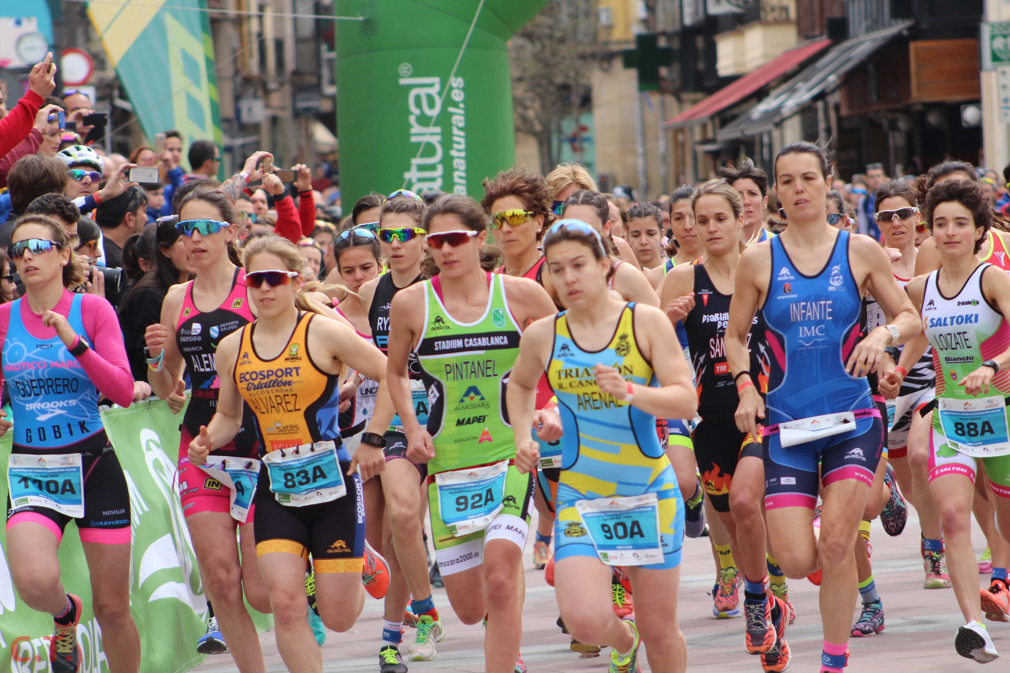 Campeonato de España de Duatlón por Relevos (élite-open femenina)