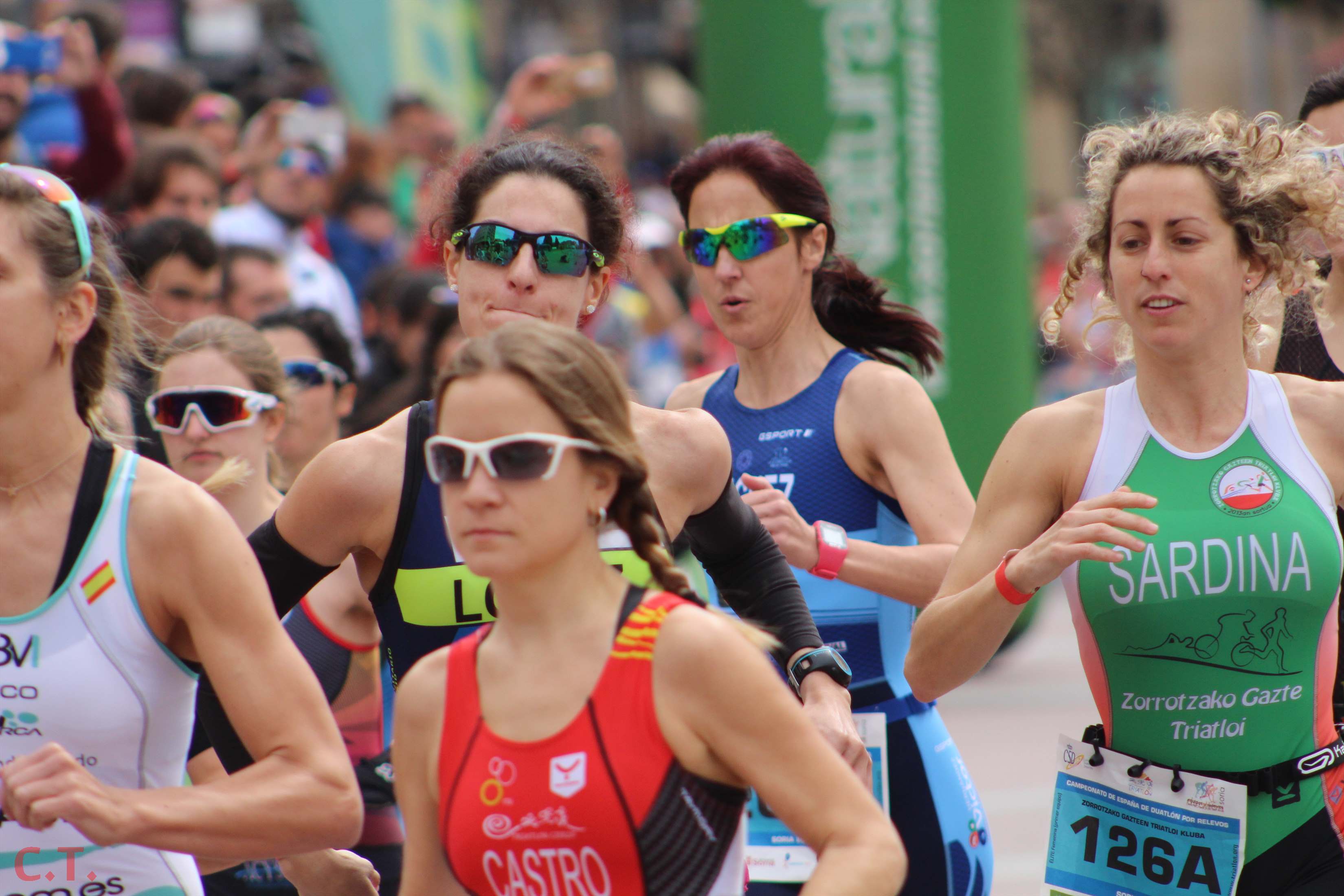 Campeonato de España de Duatlón por Relevos (élite-open femenina)