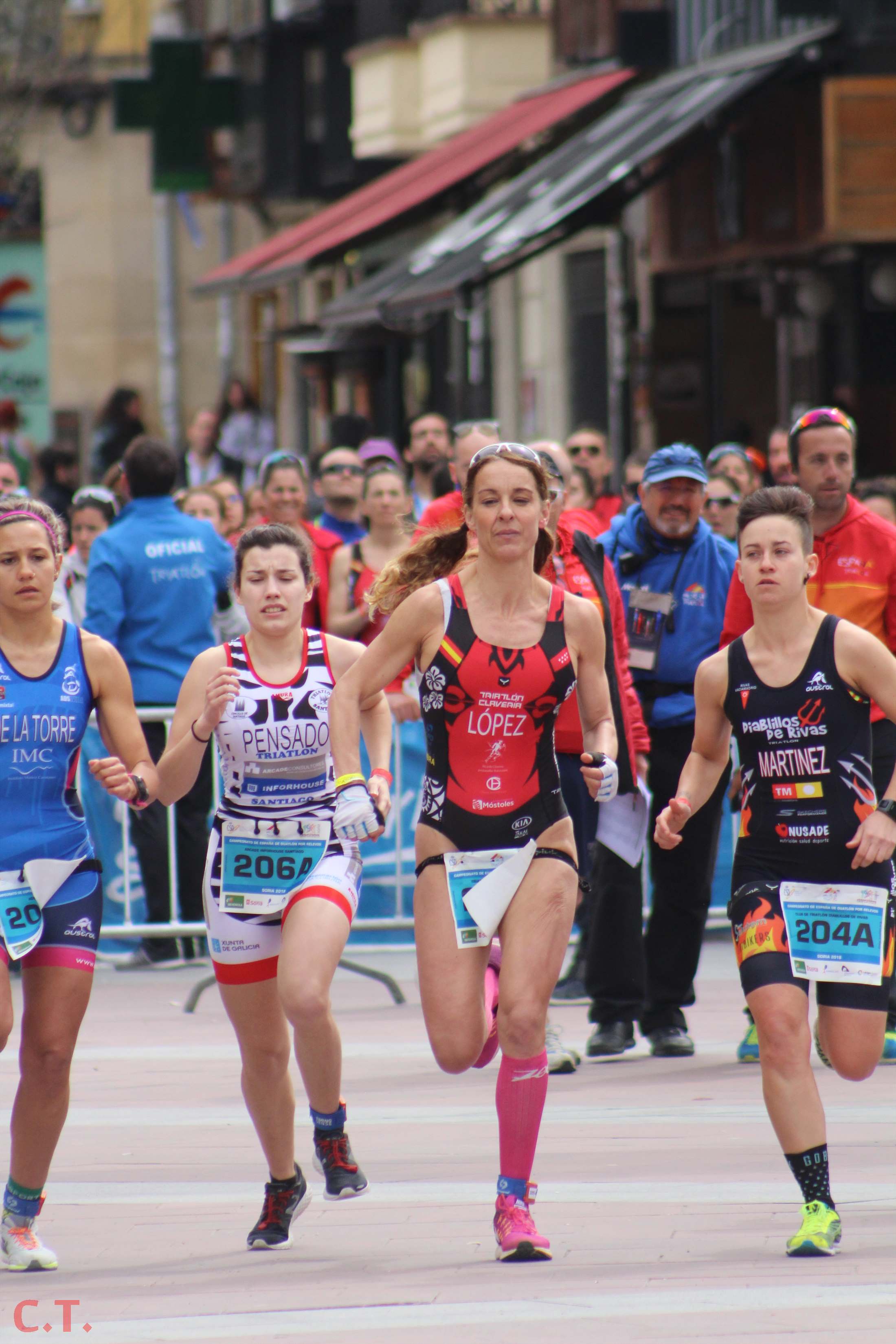 Campeonato de España de Duatlón por Relevos (élite-open femenina)