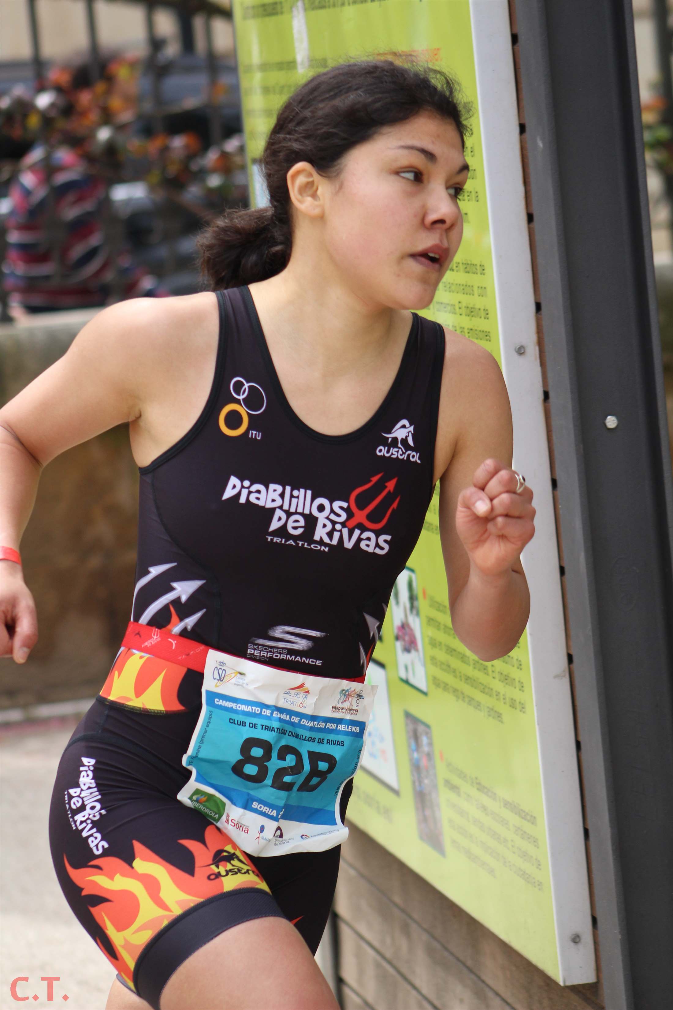 Campeonato de España de Duatlón por Relevos (élite-open femenina)