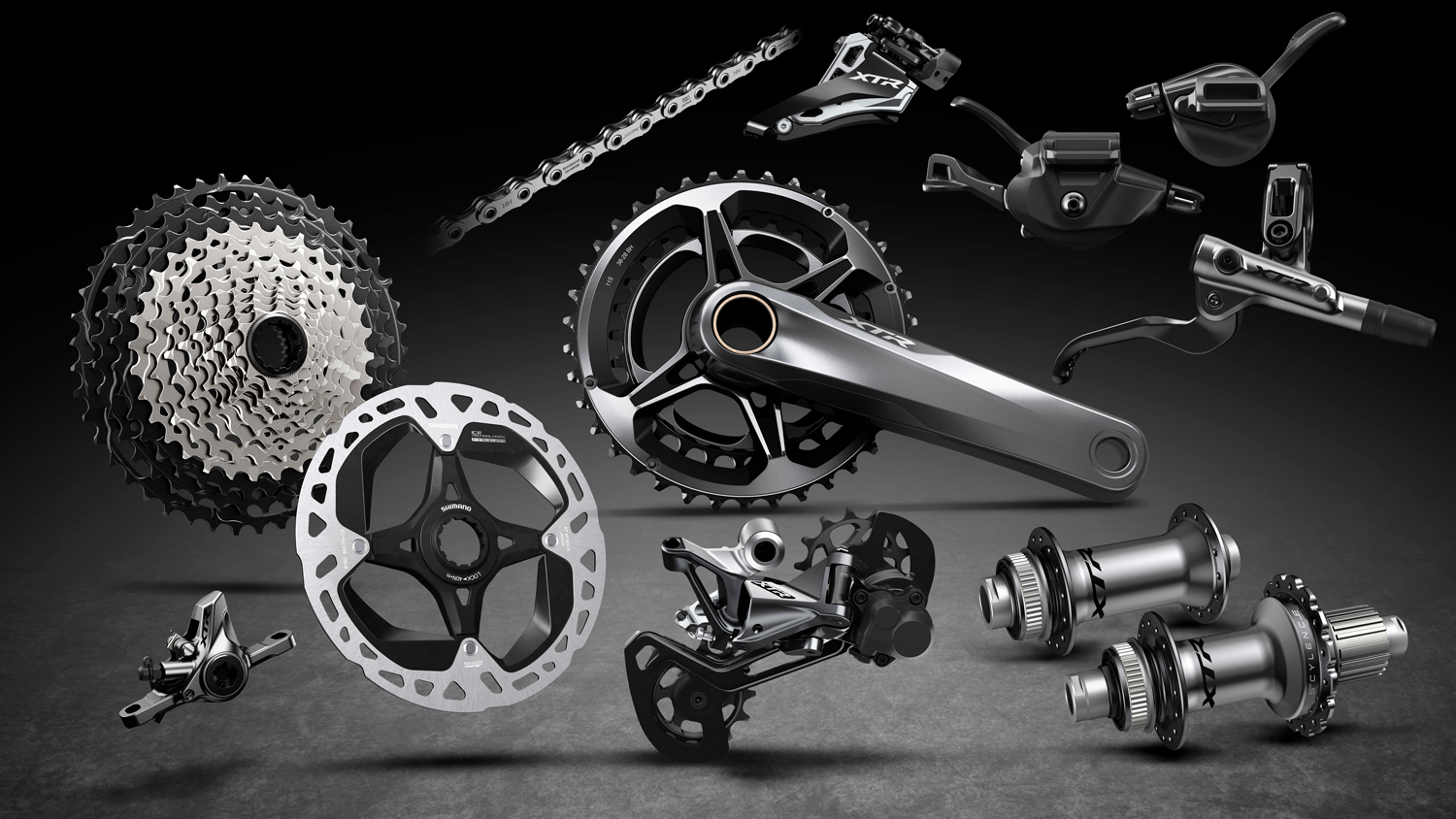 Grupo de montaña XTR 9100 de Shimano
