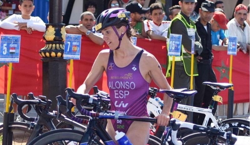 Melina Alonso, en plena transición (livcycling_es).
