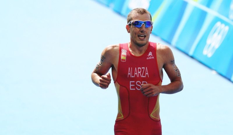 Fernando Alarza, en los útimos metros de la prueba de los Juegos Olímpicos de Río.