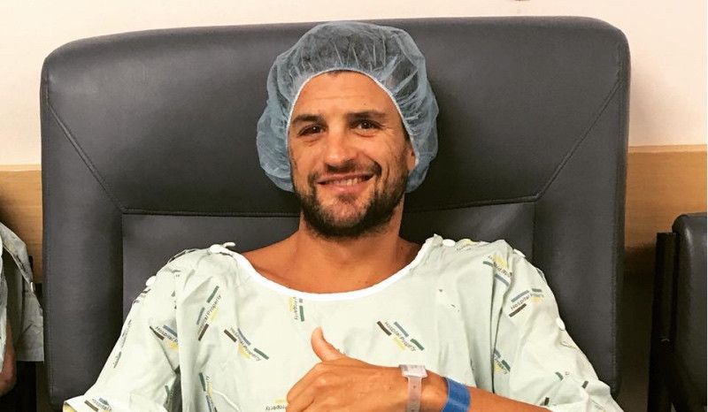 Terenzo Bozzone, en el Auckland City Hospital.