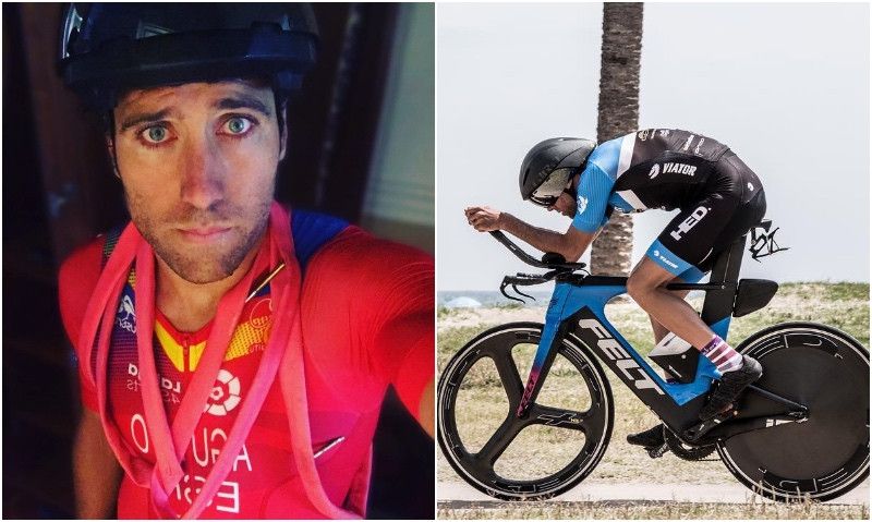 Dos pinchazos dejan a Emilio Aguayo fuera del Mundial de Larga Distancia