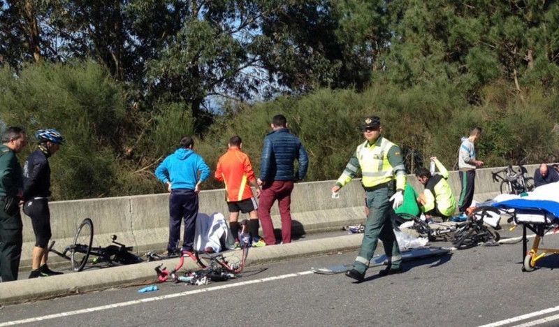 Un año y nueve meses de cárcel por arrollar ebrio a ocho ciclistas y huir 