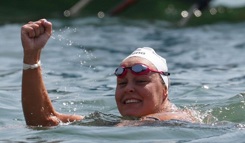 La 'Ironwoman' de las aguas abiertas pierde su cuarto oro en los 25 km por una décima