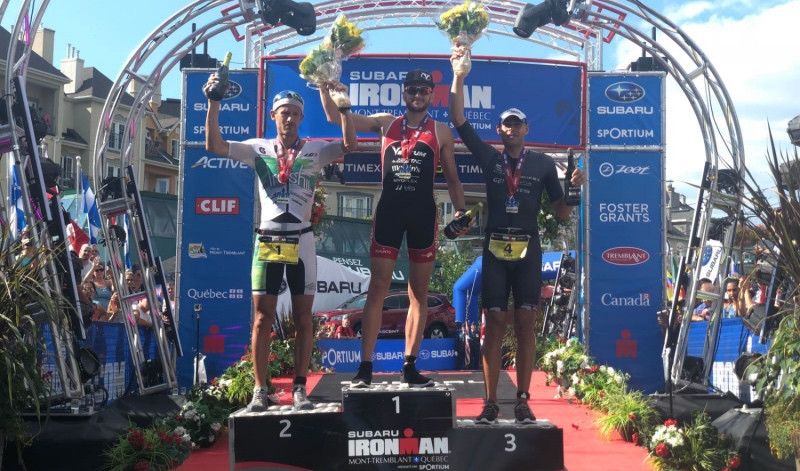 Un debutante en Ironman derrota a Lionel Sanders en Mont Tremblant 