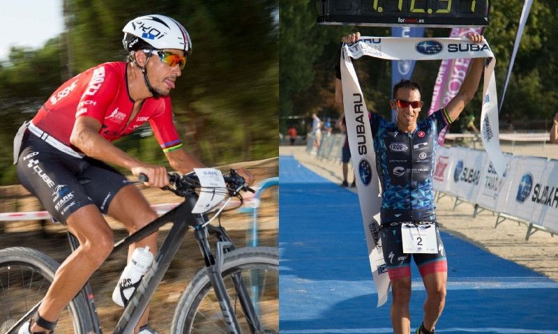 Rubén Ruzafa se impone a Iván Raña en el Subaru Duatlón Cross