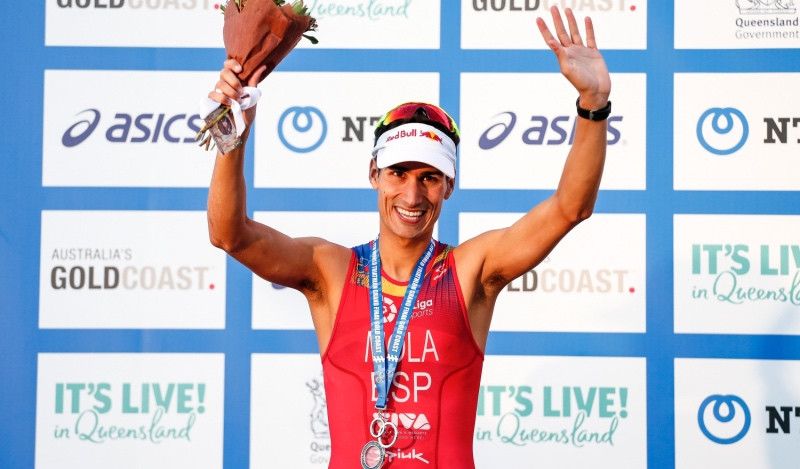 Mario Mola conquista su tercer Mundial consecutivo en Gold Coast