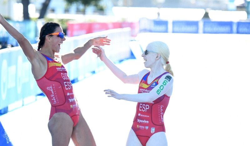 España logra cuatro medallas en el Mundial de paratriatlón de Australia