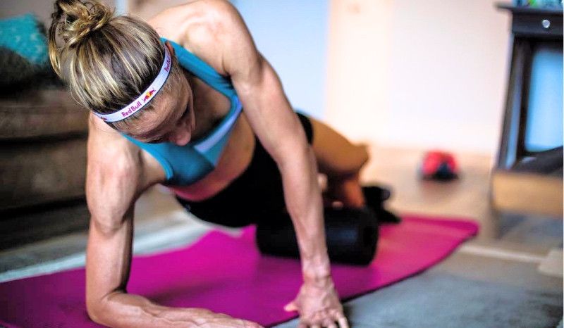 La recuperación de la carrera a pie: Roller Foam
