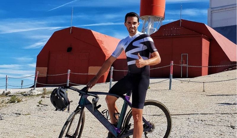 Contador bate el récord de Strava en la subida a la Bola del Mundo