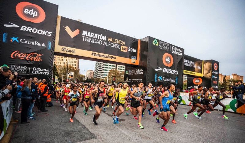 El medio maratón y el maratón de Valencia baten su récord de inscritos
