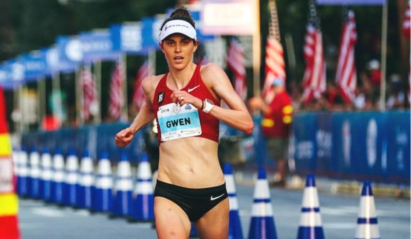 Gwen Jorgensen, 9ª en el maratón de Chicago