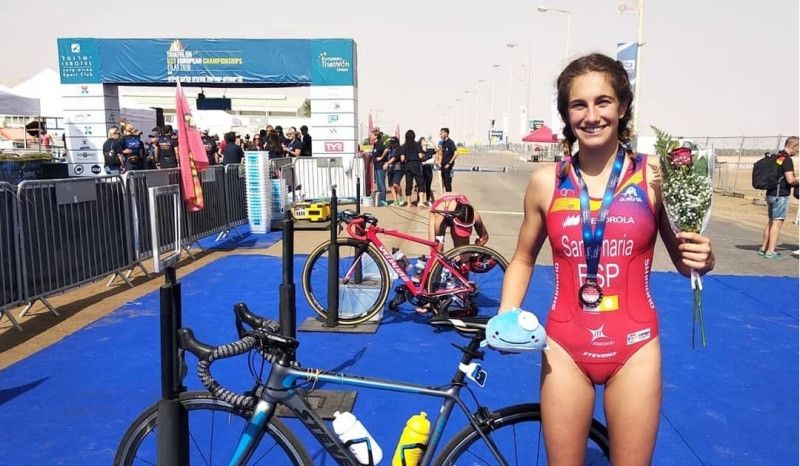Cecilia Santamaría, subcampeona de Europa Sub23 en Israel