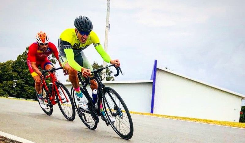 Alarza recupera la bici y el resto del material a tiempo para el Challenge Peguera