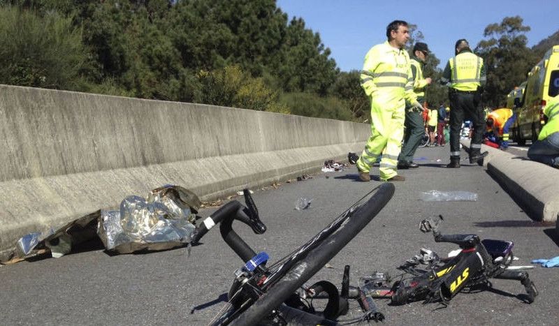 Atropello mortal de un ciclista en León