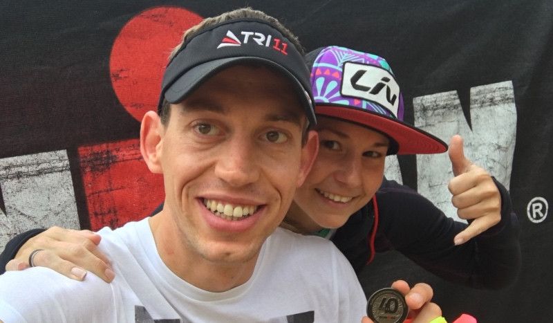 El matrimonio 'finisher' del Ironman de Hawaii