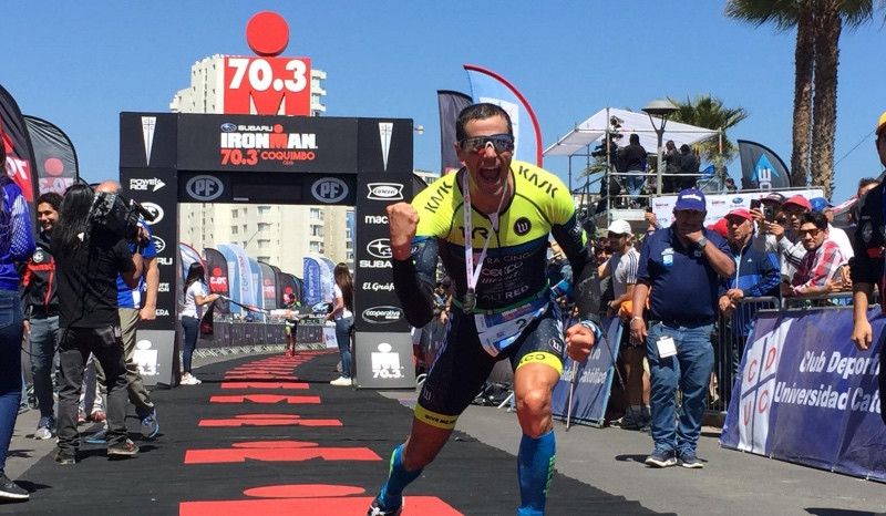 Andy Potts gana un 70.3 en Chile una semana después de acabar 8º el Ironman de Hawaii