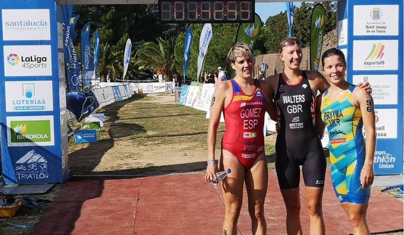 Laura Gómez, plata en el Campeonato de Europa de Triatlón Cross