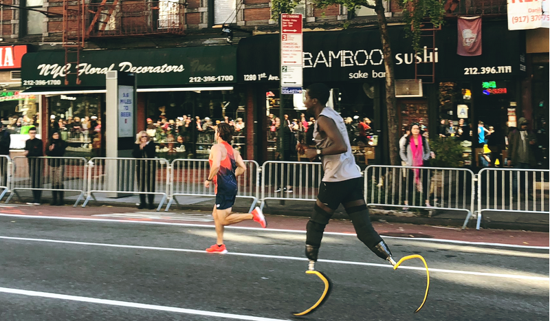 Marko Cheseto, el doble amputado que ya es 'recordman' del Maratón de Nueva York