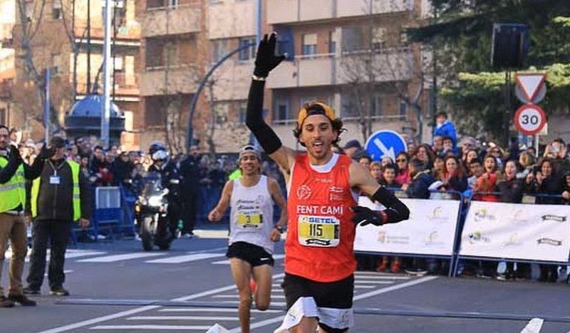 Jorge Blanco, doblete en las San Silvestre de Salamanca y León... en 5 horas