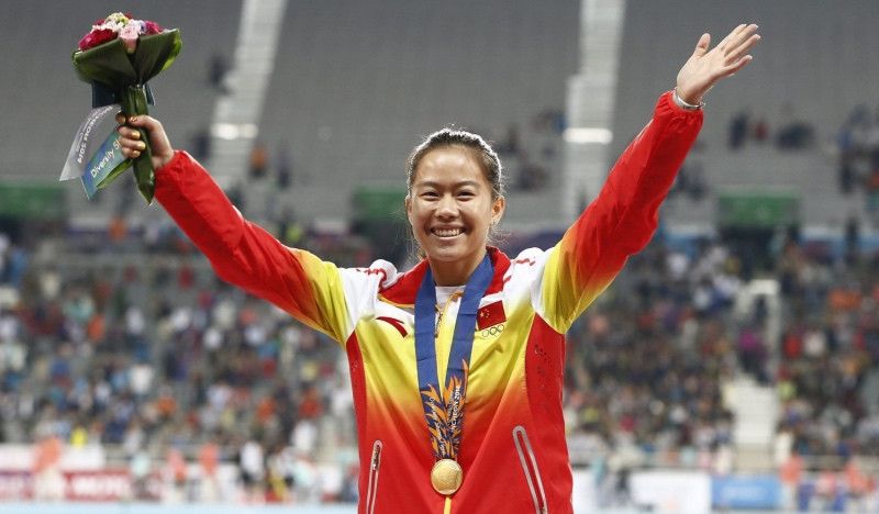 La mejor velocista china, sancionada 4 años por dopaje