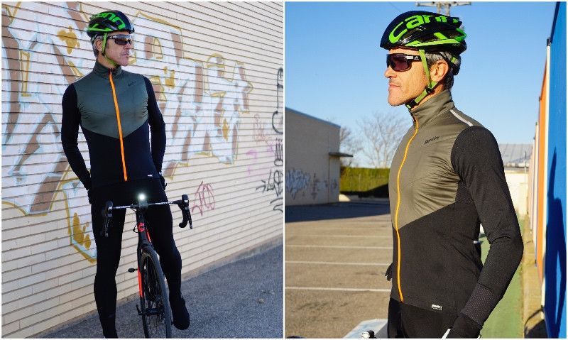 Test de chaquetas de ciclismo: Santini Vega