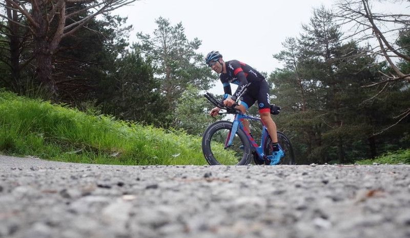 Eneko Llanos: "159 km de bici y 18 corriendo... uno de mis mejores entrenos"