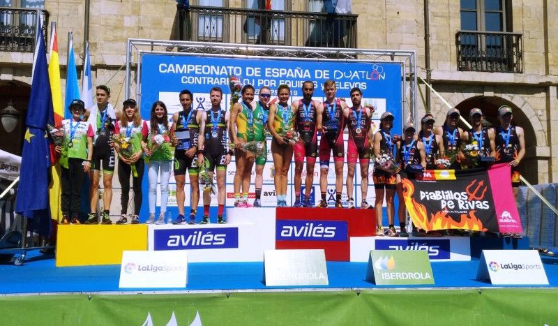 Tri-Penta Terras de Lugo y Cidade de Lugo Fluvial, campeones de España de Duatlón por Relevos 