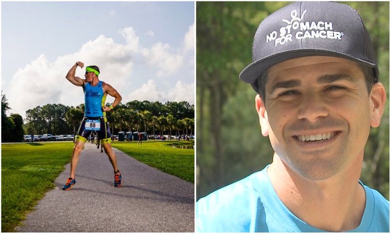 Le extirparon el estómago para evitar el cáncer; el domingo compite en el 70.3 de Florida