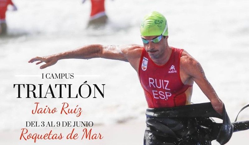 ¿Quieres llegar 'a tope' al CTO de España de Triatlón Sprint? Jairo Ruiz te espera en su Campus