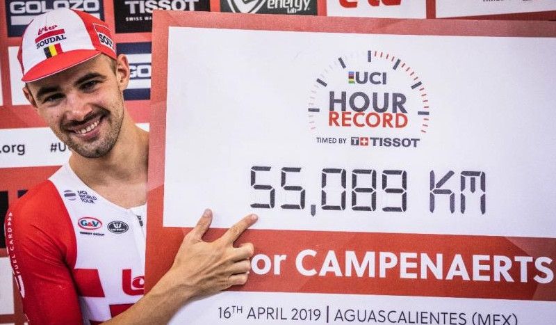 Victor Campenaerts: de triatleta... a recordman de la hora