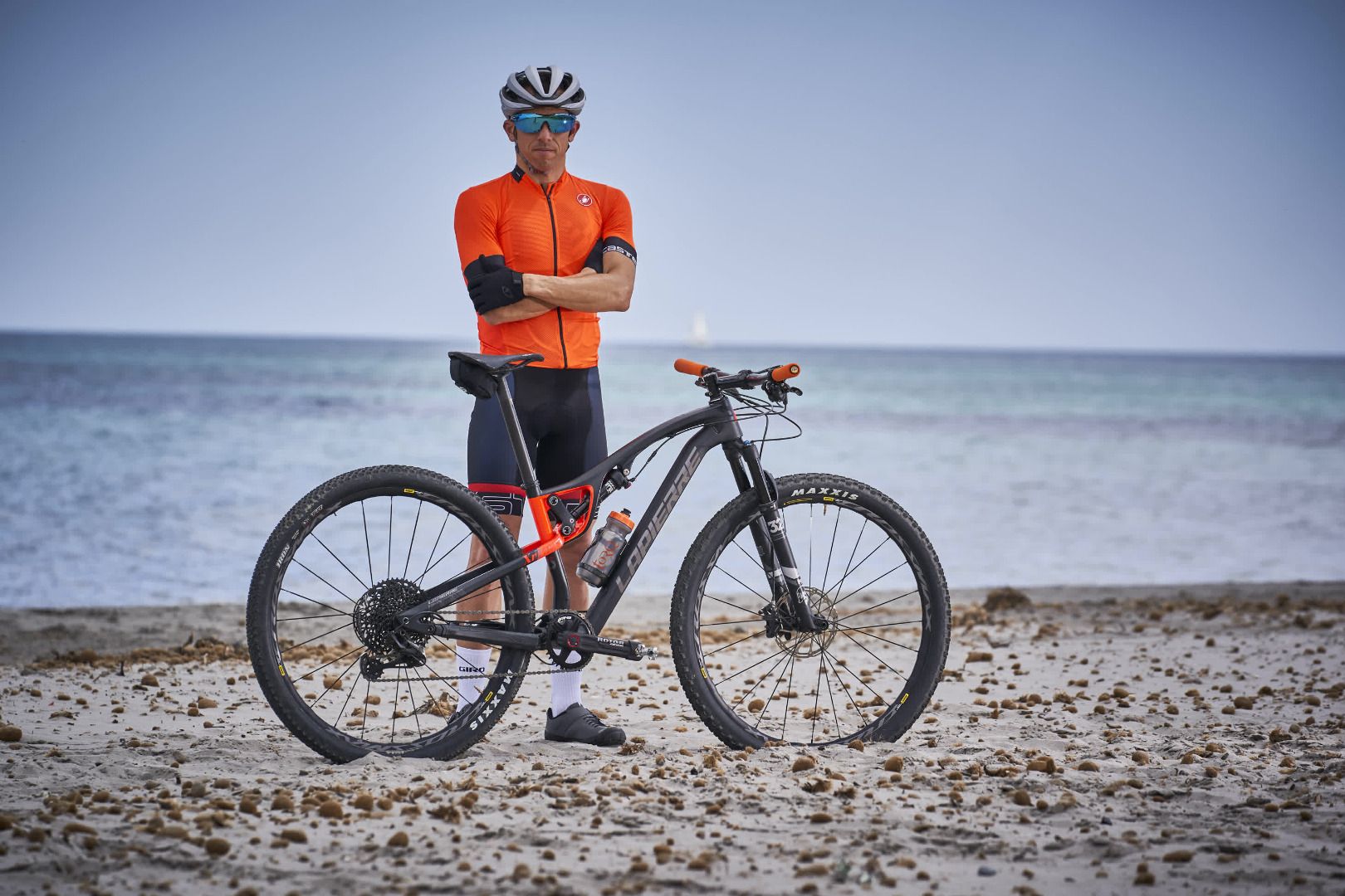 Rubén Ruzafa, con sus nuevas bicis Lapierre 