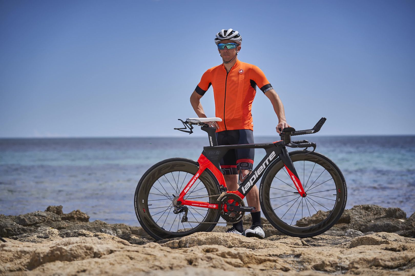 Rubén Ruzafa, con sus nuevas bicis Lapierre 