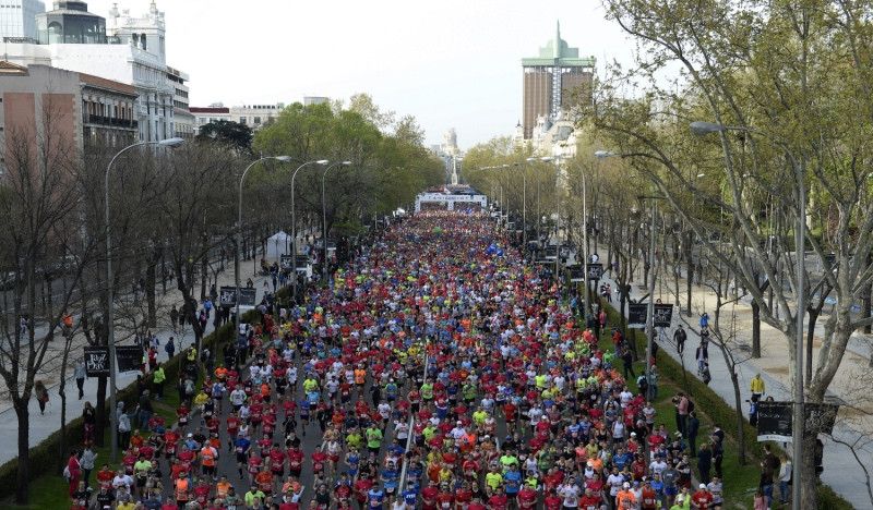 Maratoniana jornada de reflexión para 33.265 corredores en Madrid