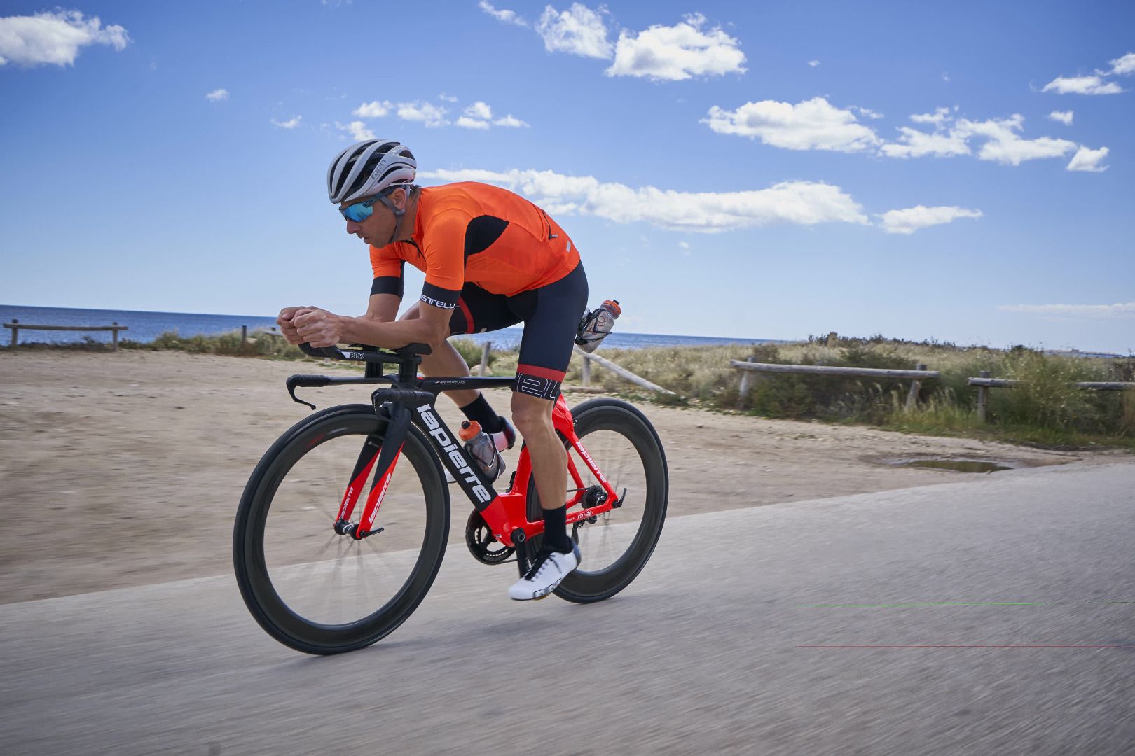 Rubén Ruzafa, con sus nuevas bicis Lapierre 
