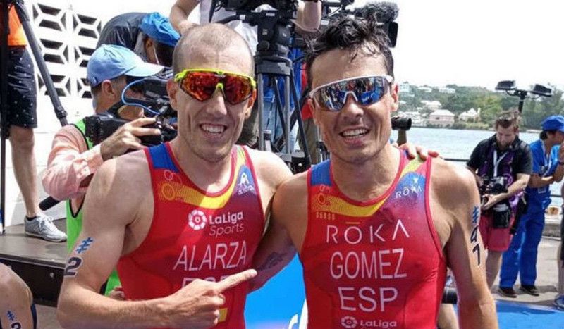 Alarza: "Se acaban los calificativos con Gómez Noya; es bueno en todo"