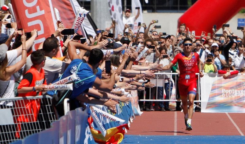 Pontevedra se lanza a por la Gran final de las Series Mundiales de Triatlón