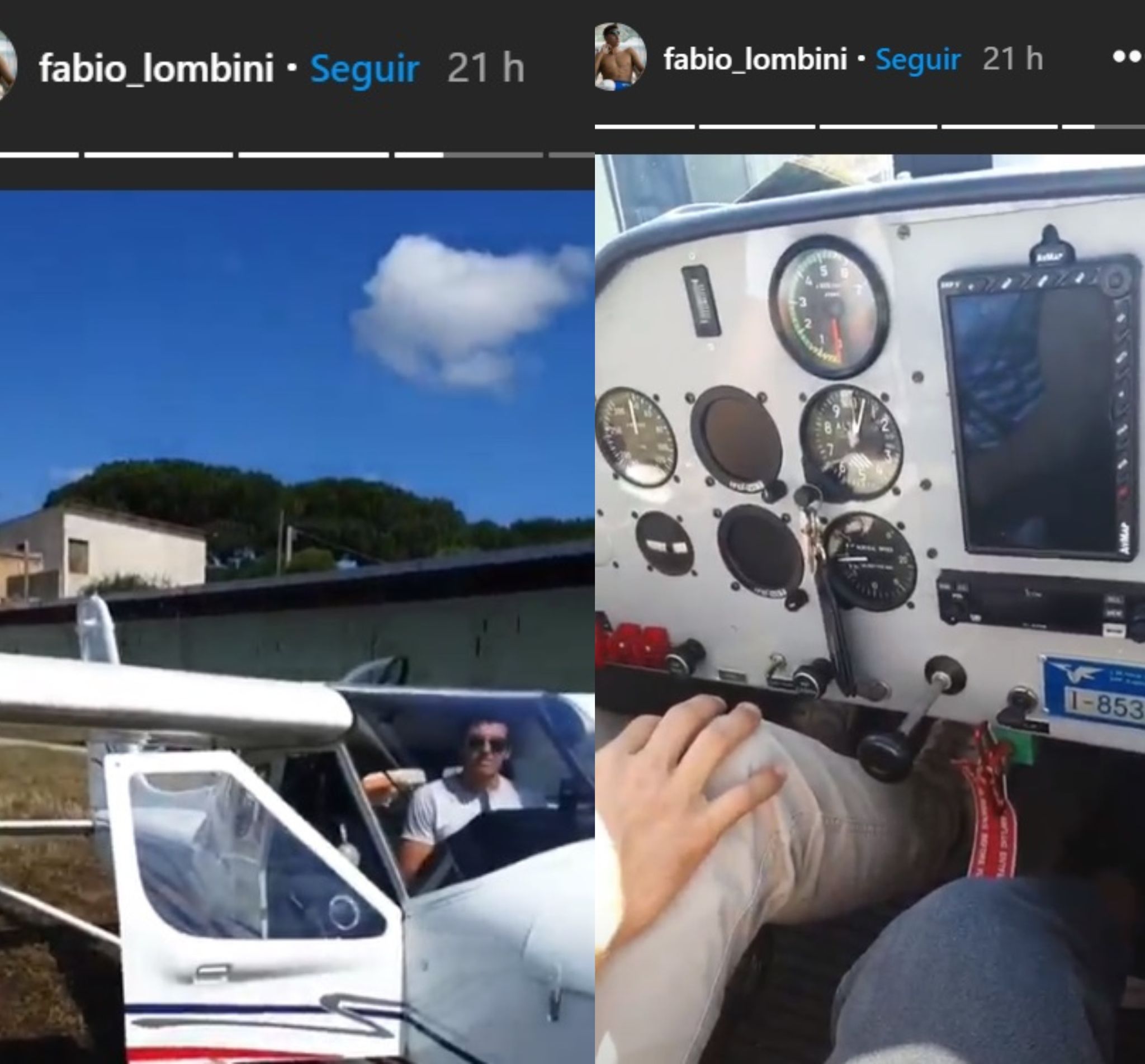 Dos nadadores italianos de 22 y 23 años mueren al estrellarse el ultraligero en el que volaban.