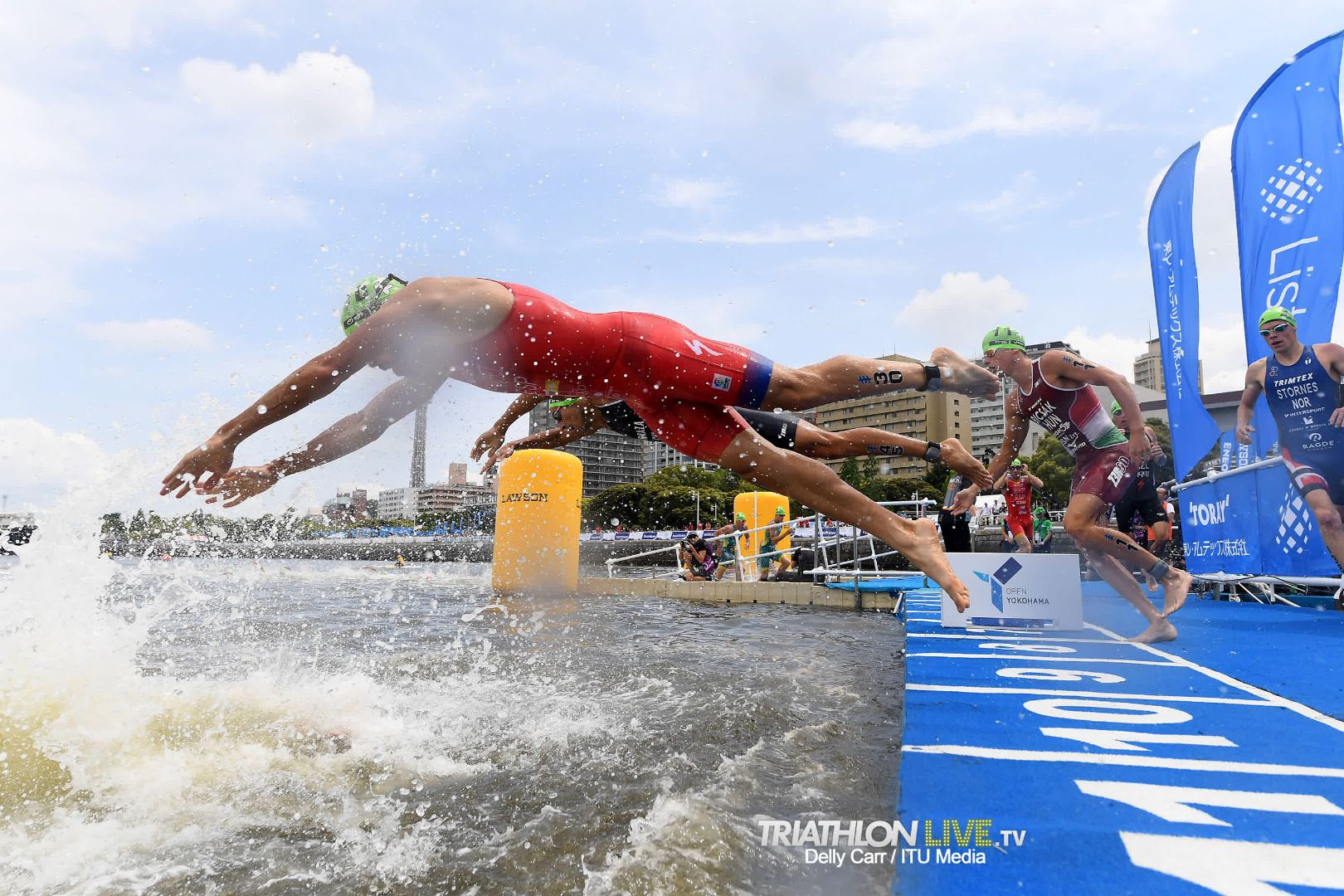 Las mejores imágenes de la prueba de Yokohama de las WTS 2019