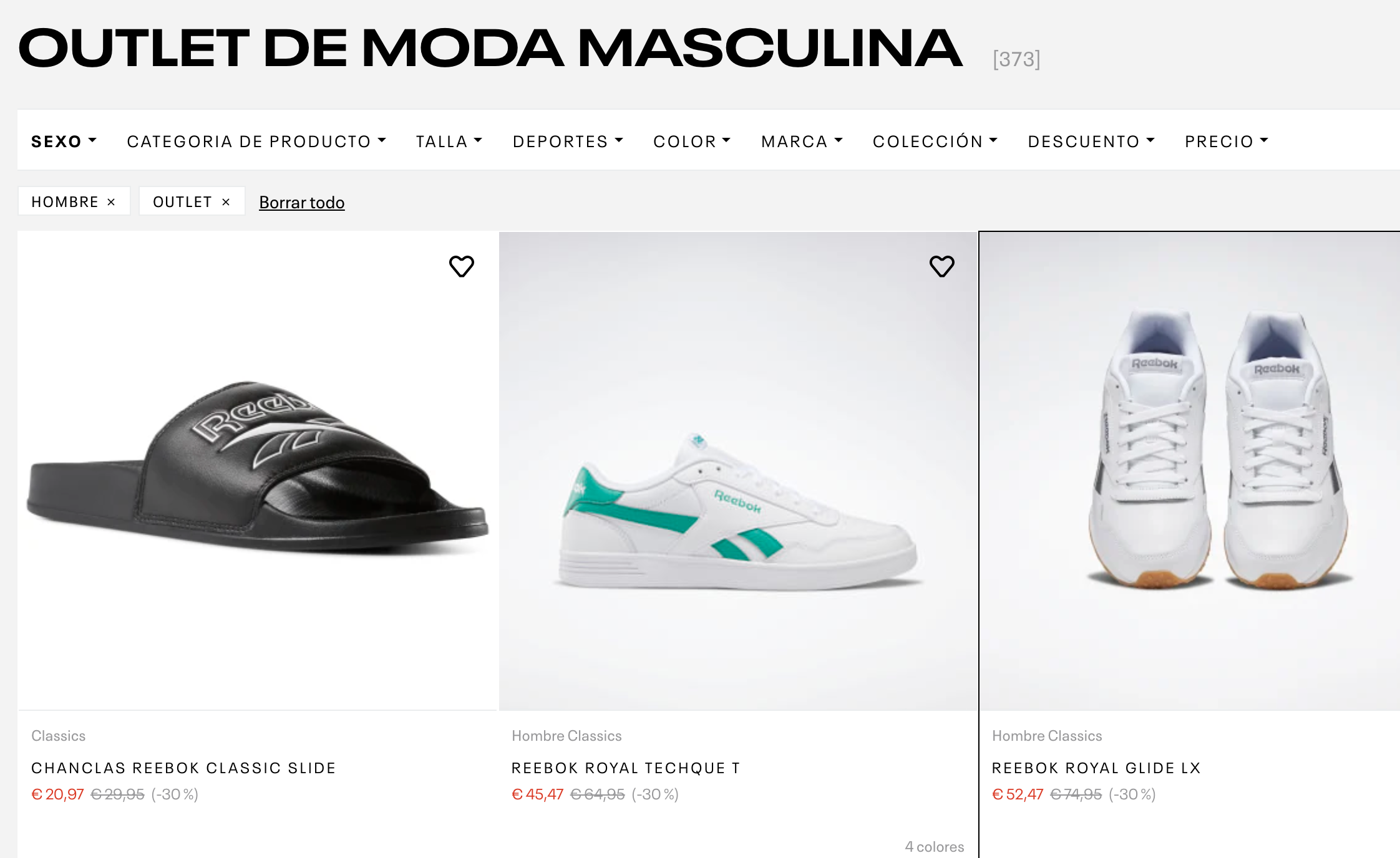 ¡¡Reebok tira la casa por la ventana: 'ofertones' del 30% EXTRA en sus productos ya rebajados!!