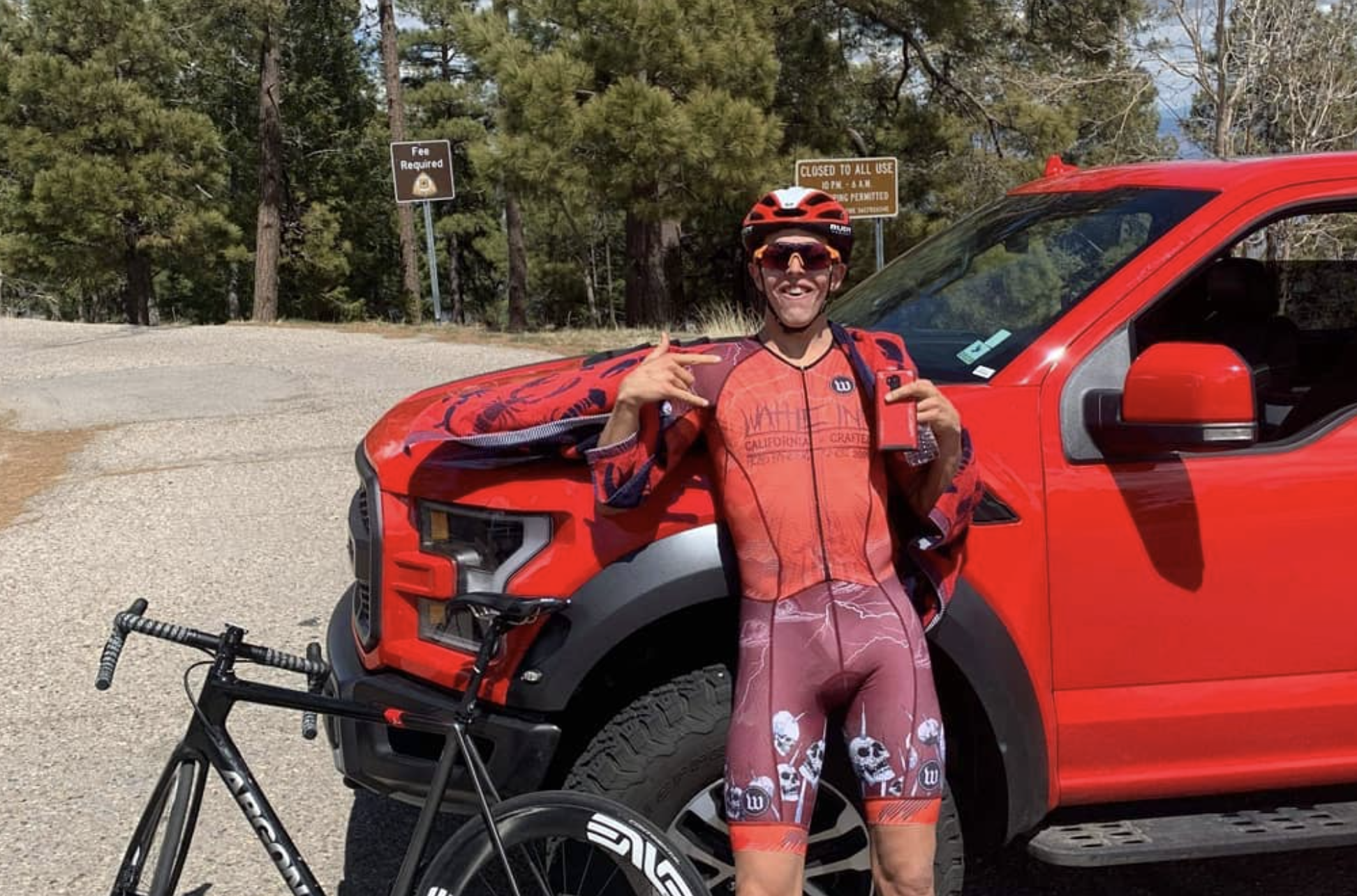"Cuando tenía 21 años hice 5 IRONMAN en una temporada y dormía en la parte de atrás de mi camioneta".
